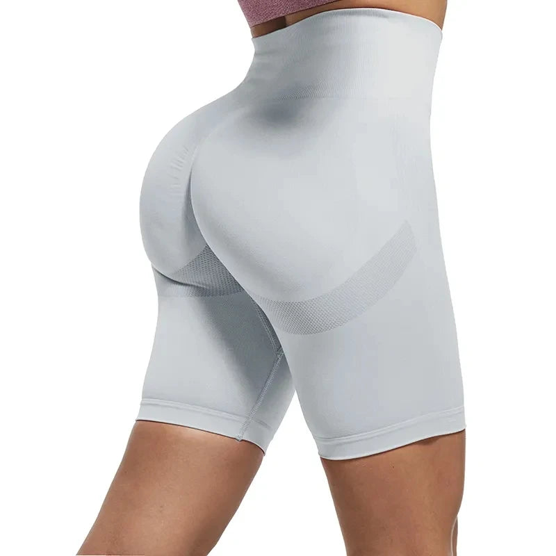 Yoga Shorts Women Fitness High Waisted Sports Shorts Seamless Push up Butt Gym Snorts Summer Workout Gym Shorts
