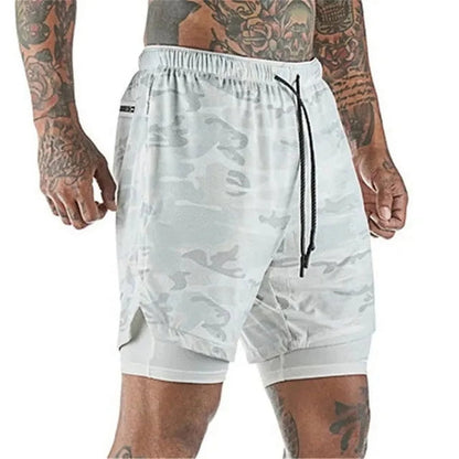Men's Performance Double-Deck Running Shorts
