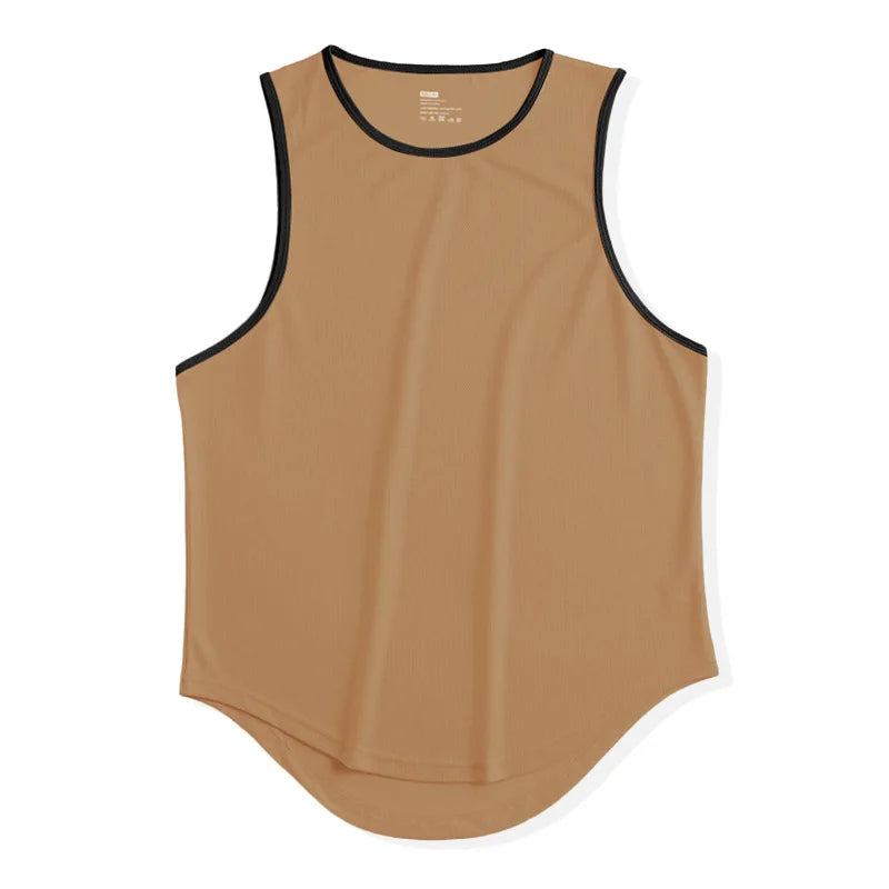 Ultimate Quick-Dry Sleeveless Gym Tank for Men – Perfect for Fitness & Training!