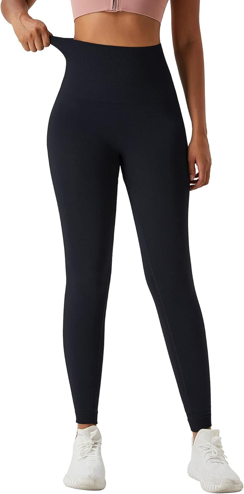 High Waisted Tummy Control Leggings for Women - Perfect Yoga & Workout Pants