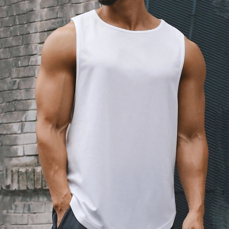 Ultimate Quick-Dry Sleeveless Gym Tank for Men – Perfect for Fitness & Training!