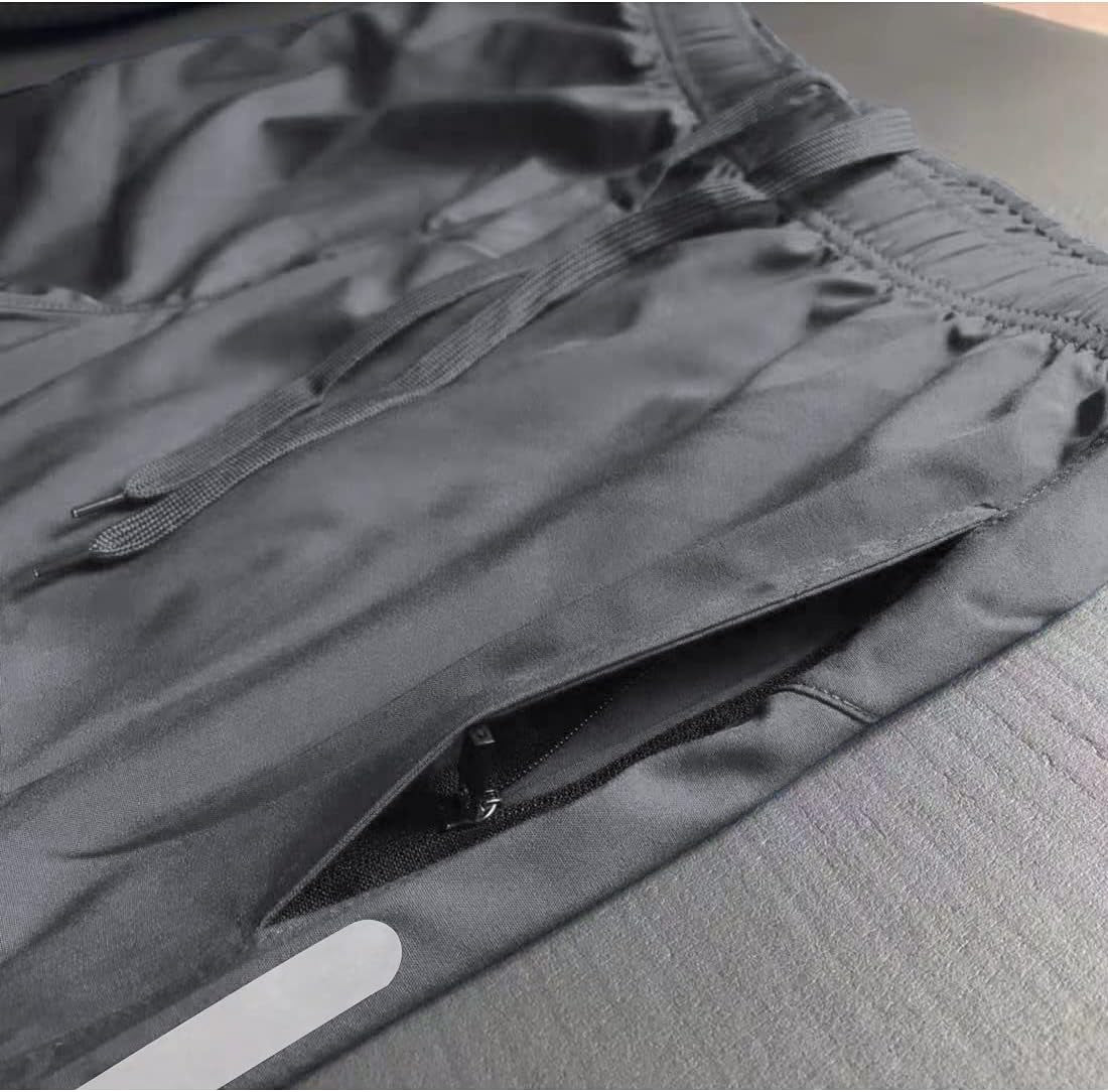 Men's Quick Dry Workout Shorts with Pockets - Breathable Gym Shorts for Running, Training, and Fitness