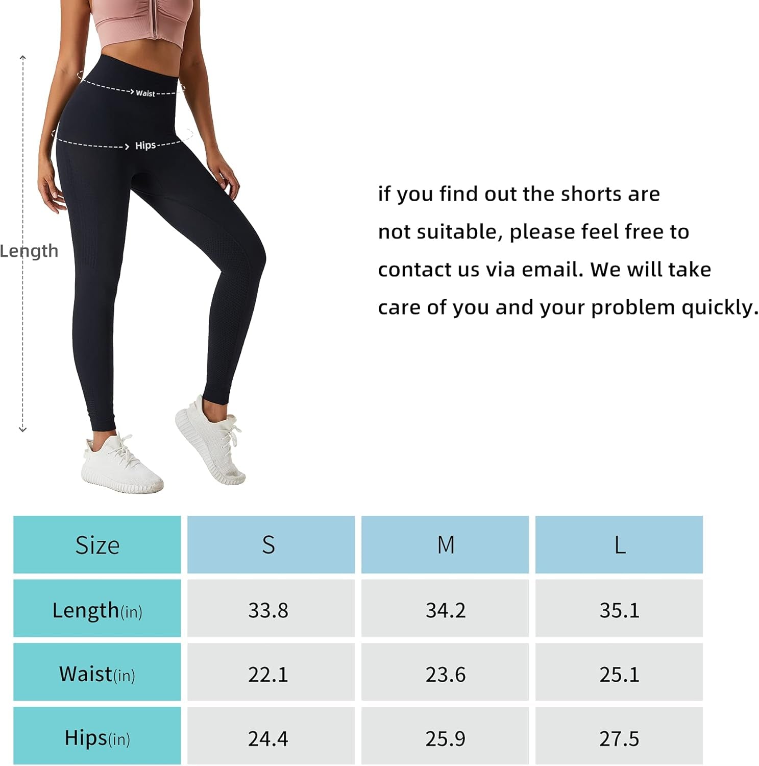 High Waisted Tummy Control Leggings for Women - Perfect Yoga & Workout Pants