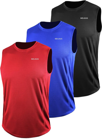 Maximize Performance: Men's Dry Fit Muscle Tank for Ultimate Running Comfort