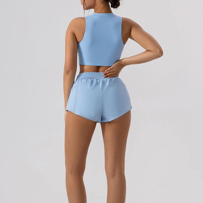 Stylish Women's Summer Low Waist 2.5" Fitness Shorts - Ideal for Gym, Running & Yoga