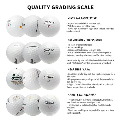 Hunter Golf Yellow Golf Balls - 50 Pack for Enhanced Visibility and Performance