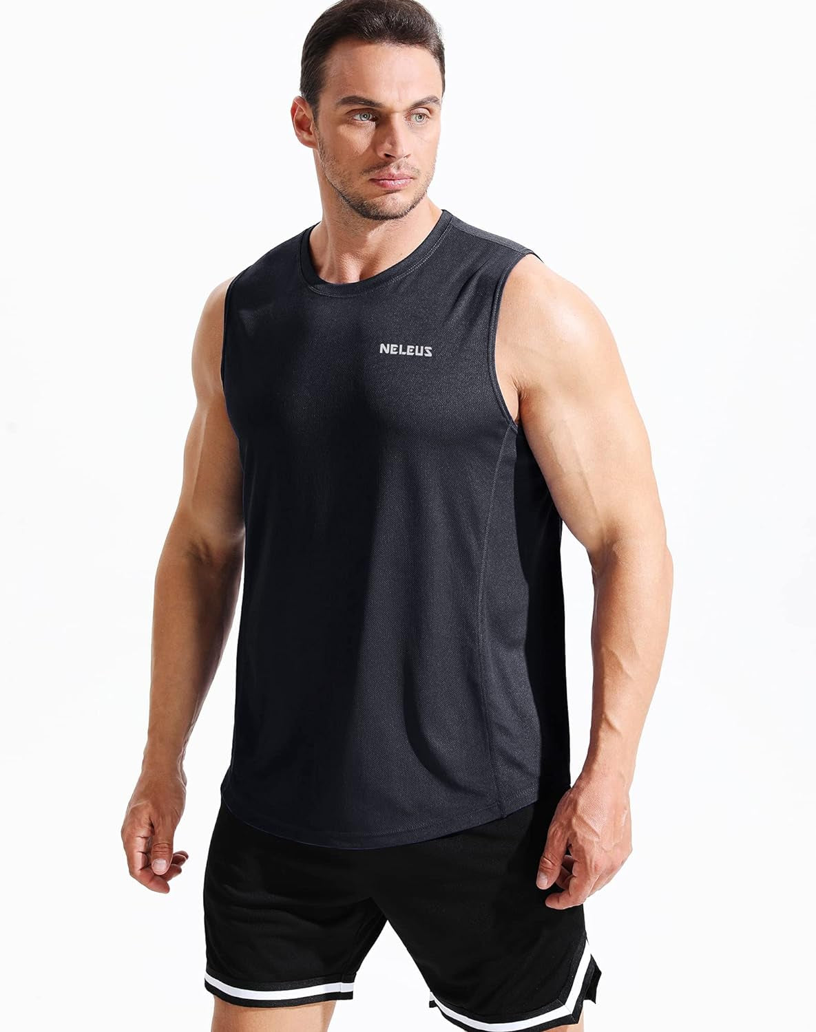 Maximize Performance: Men's Dry Fit Muscle Tank for Ultimate Running Comfort