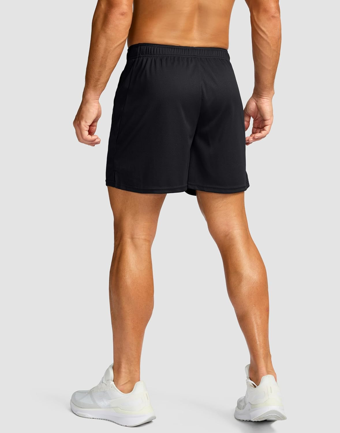 Men's Quick-Dry Lightweight Workout Shorts with Zip Pockets - Perfect for Running and Gym!