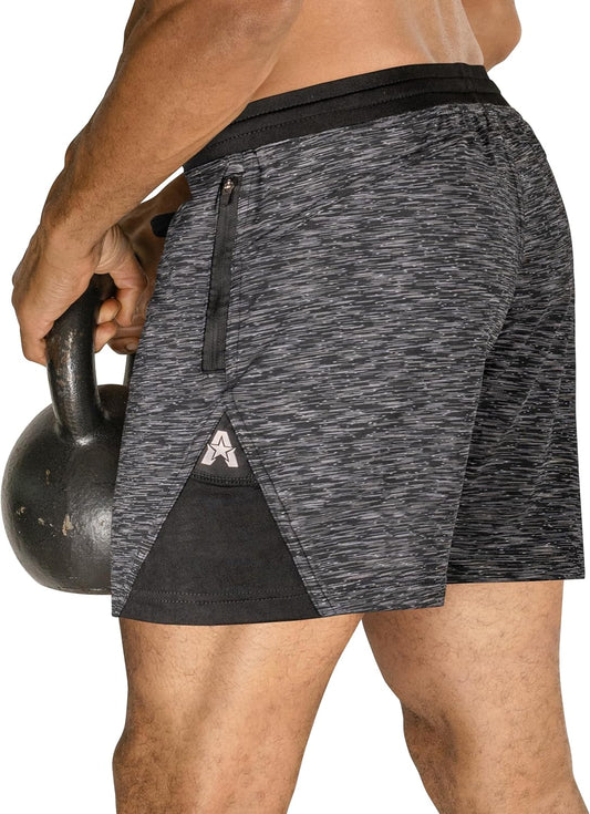 Isoflex Men's Athletic Gym Shorts - Experience Ultimate Comfort with 5", 7", and 9" Inseam Options!
