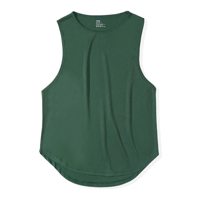 Ultimate Quick-Dry Sleeveless Gym Tank for Men – Perfect for Fitness & Training!