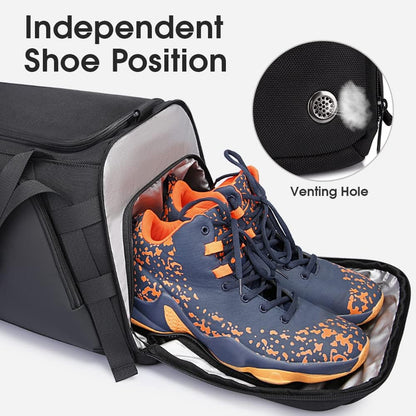 Stylish & Versatile Ultimate Gym Duffel Backpack for Active Men & Women!