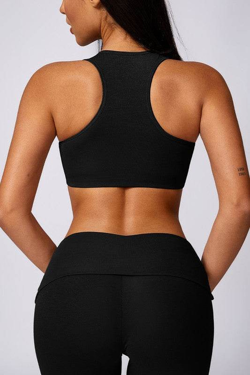 Stylish Back Running Tights & Yoga Sports Bras for Ultimate Comfort and Performance