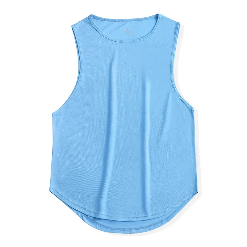 Ultimate Quick-Dry Sleeveless Gym Tank for Men – Perfect for Fitness & Training!