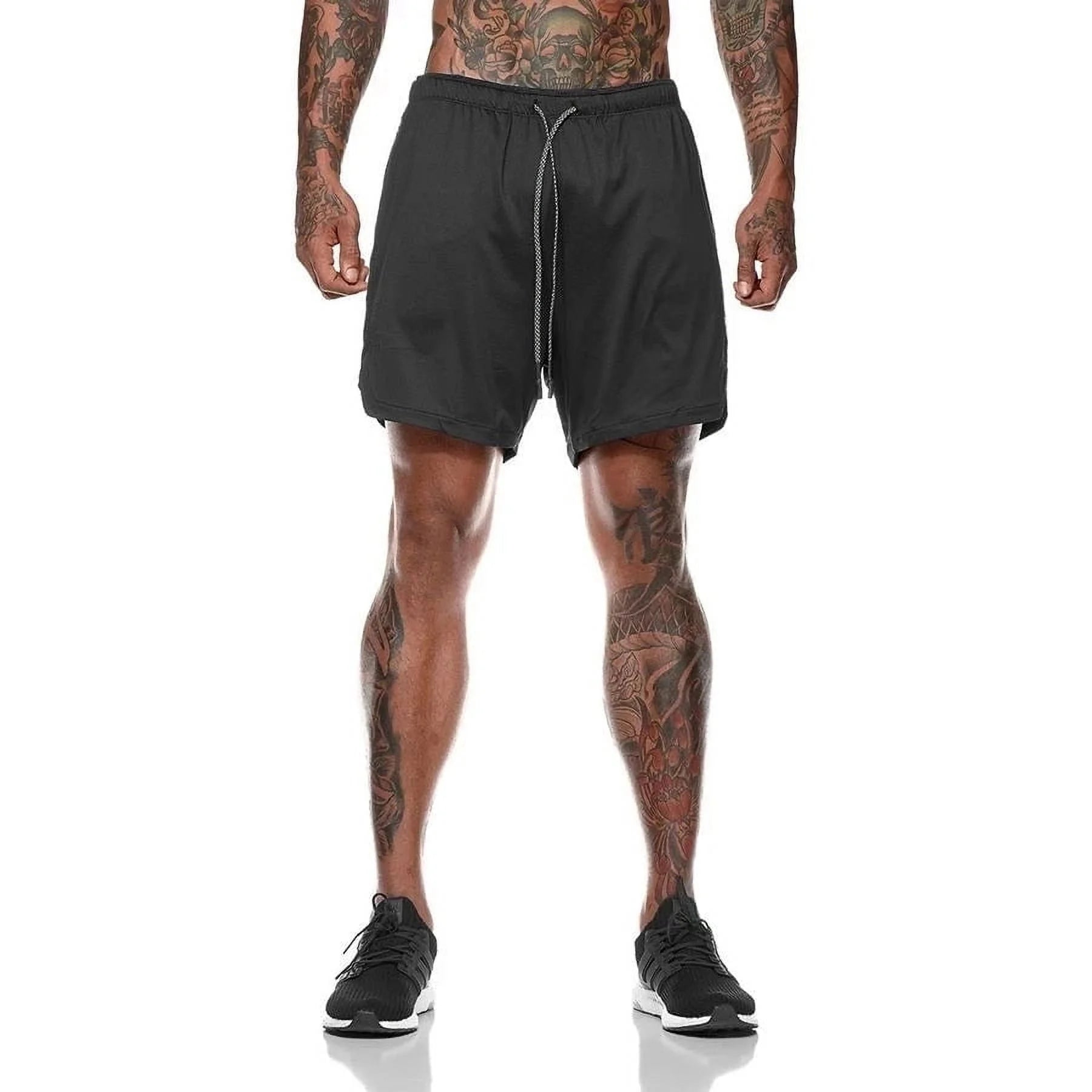 Men's Performance Double-Deck Running Shorts