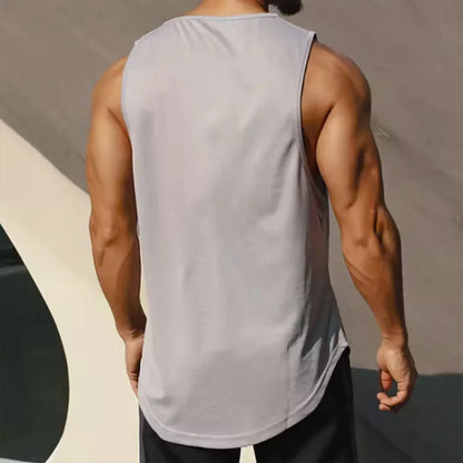 Ultimate Quick-Dry Sleeveless Gym Tank for Men – Perfect for Fitness & Training!
