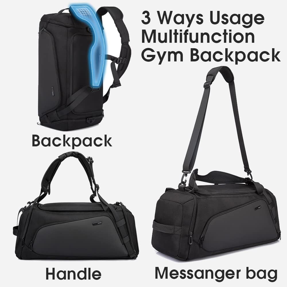 Stylish & Versatile Ultimate Gym Duffel Backpack for Active Men & Women!