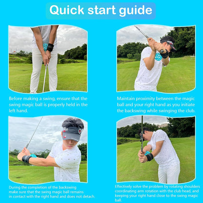 Smart Golf Trainer Ball - Essential Swing Aid for Beginners and Pros