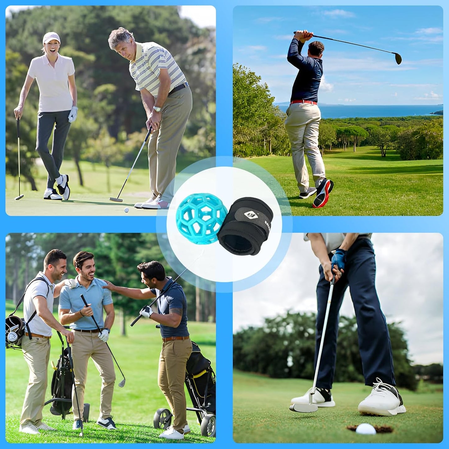 Smart Golf Trainer Ball - Essential Swing Aid for Beginners and Pros