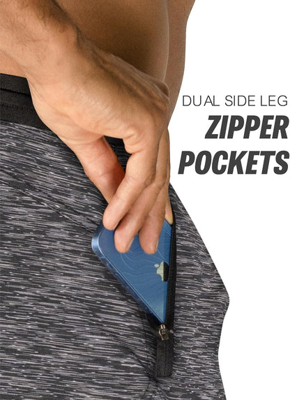Isoflex Men's Athletic Gym Shorts - Experience Ultimate Comfort with 5", 7", and 9" Inseam Options!
