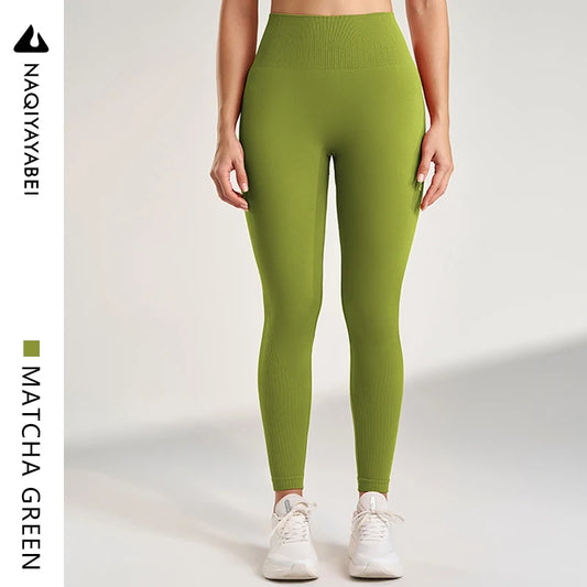 High Waist Women's Yoga & Running Pants - Breathable, Fast Dry Sports Leggings for Fitness & Performance