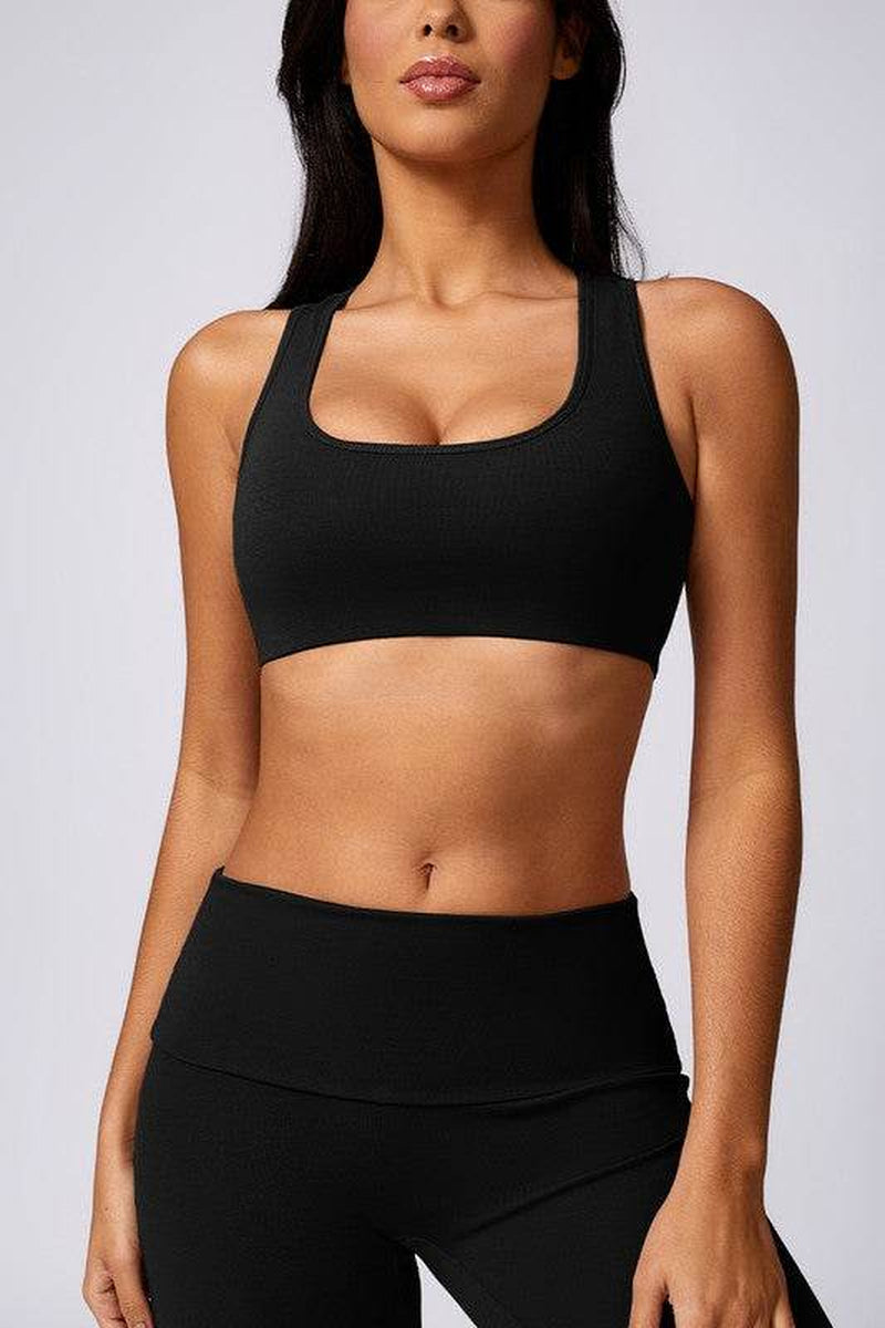 Stylish Back Running Tights & Yoga Sports Bras for Ultimate Comfort and Performance