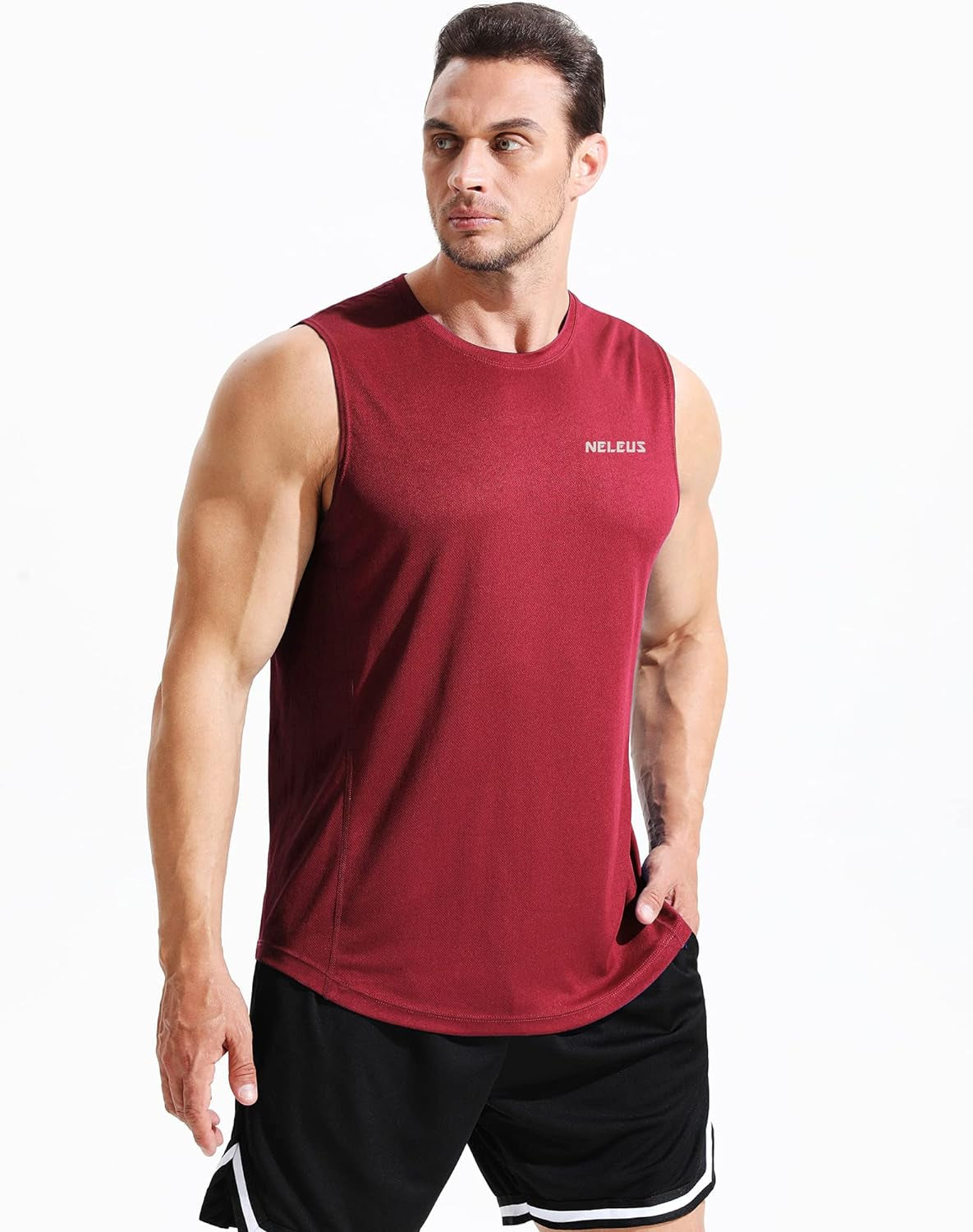 Maximize Performance: Men's Dry Fit Muscle Tank for Ultimate Running Comfort